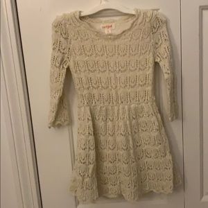 Cat & Jack off white eyelet dress